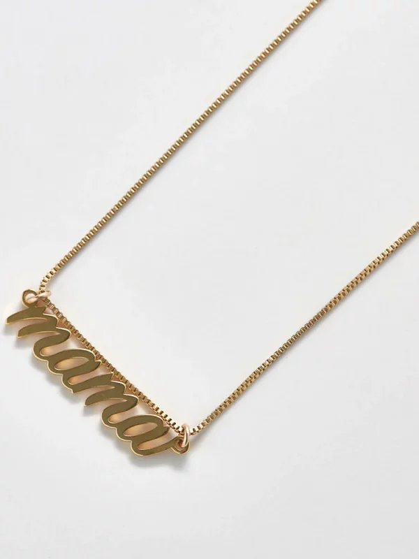 MAMA GOLD NECKLACE